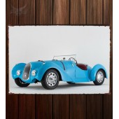 Металлическая табличка Peugeot 402 Special Pourtout Roadster